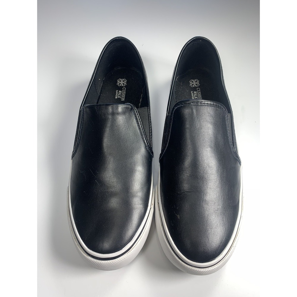 Cushion Walk by Avon Women's‎ Size 10 Black Slip On Everyday Comfort Shoes